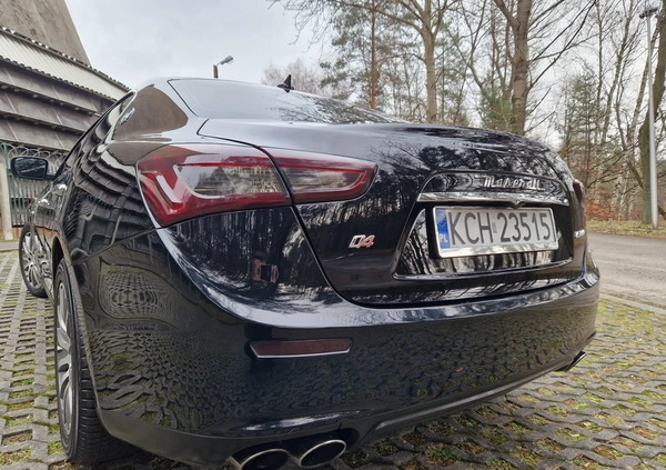 Maserati Ghibli cena 109000 przebieg: 134000, rok produkcji 2014 z Kraków małe 466